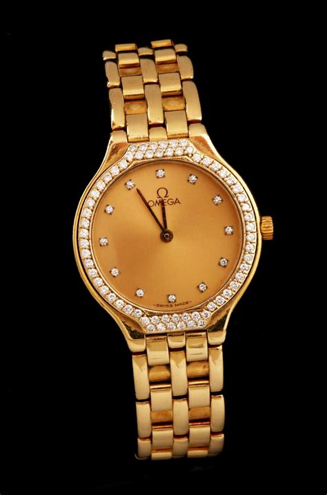 omega gold watches|omega gold watches for women.